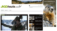 Desktop Screenshot of jagd-tv.com